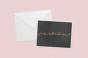 Flowerwood Script Font, a Script Font by Beck McCormick (Thumbnail 5 of 10)