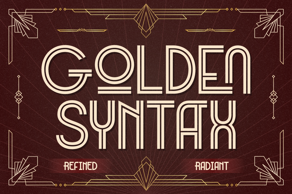 SanDeco, a Sans Serif Font by Burntilldead (Photo 10 of 12)