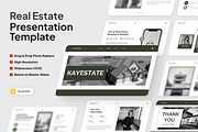 Keyestate - Real Estate Google Slide, a Presentation Template by SquidPixey (Thumbnail 1 of 6)