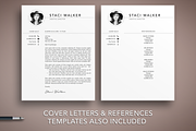 Professional Resume Template 3 Page, a Resume Template by The Creative Resume (Thumbnail 4 of 8)