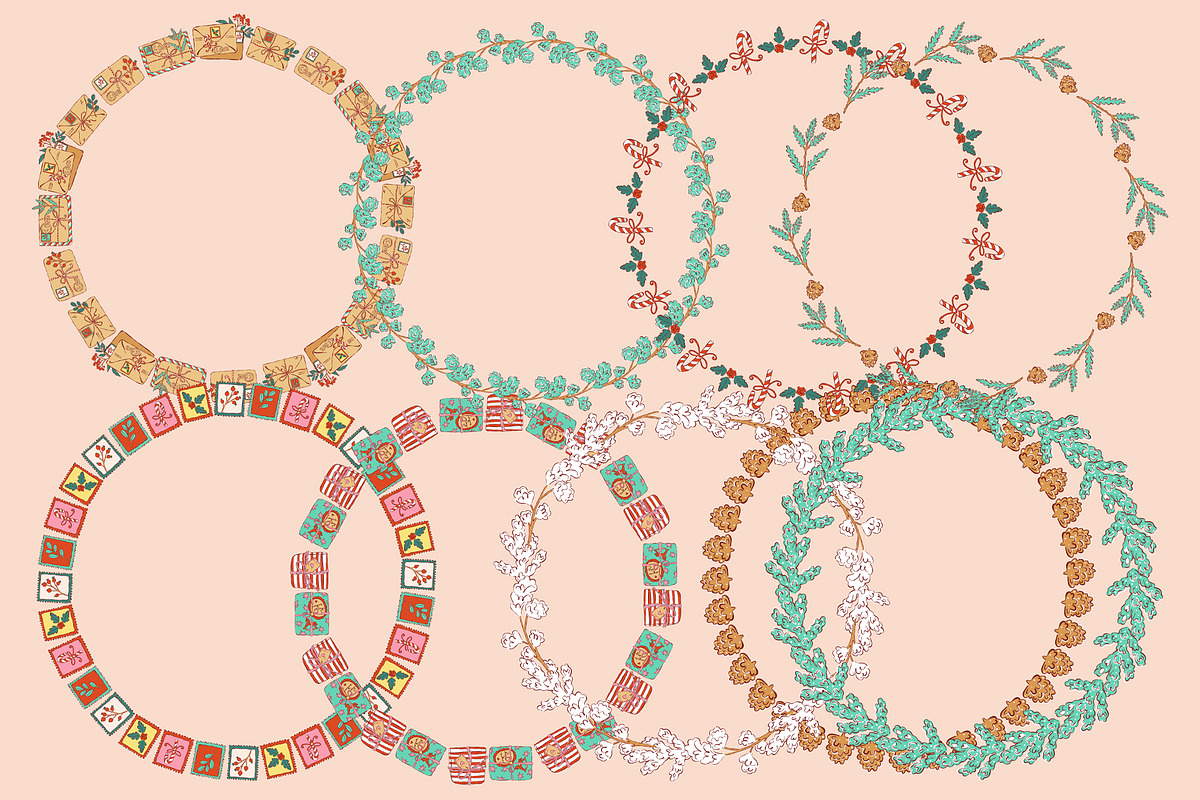 Santa Post office bundle, a Seasonal Illustration by Carpet Tapete Pretzel (Photo 6 of 24)
