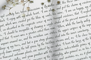 Hentagie Classic Script, a Script Font by madeDeduk (Thumbnail 9 of 11)