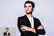 Oil Paint Realistic Portrait, an Action Add-On by Studio Retouch (Thumbnail 14 of 16)