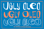Ugly Oleo font, a Handwritten Font by D&K Project (Thumbnail 3 of 10)