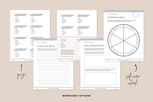 Wellness Workbook Bundle For Canva