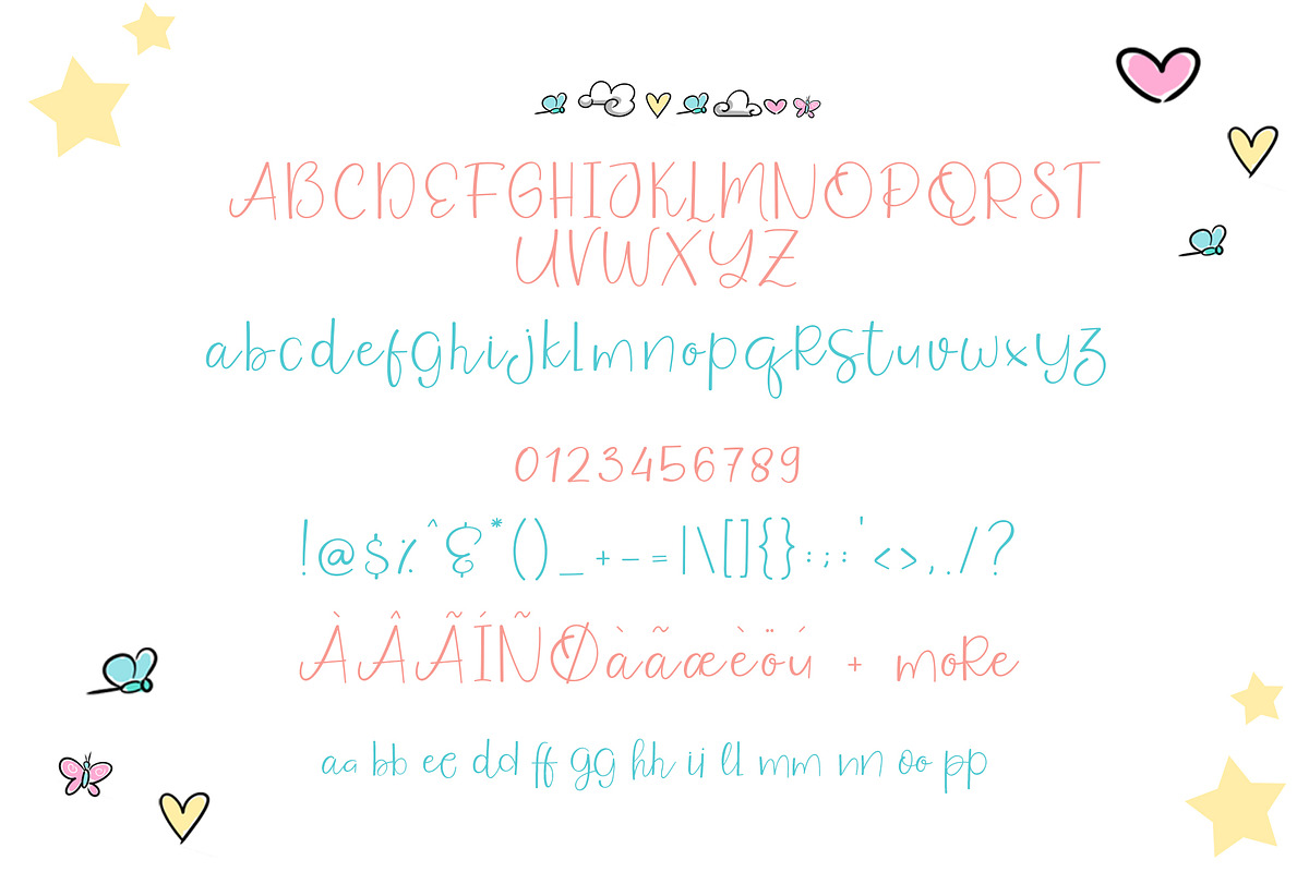 Pauline and Fairy Font preview 6