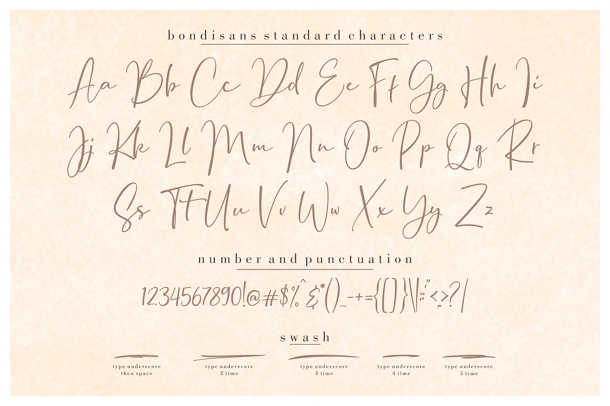 BondiSans – Modern Fonts, a Script Font by RedyStudio (Photo 12 of 14)