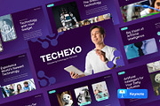 TECHEXO - AI Technology Keynote, a Presentation Template by rgbryand (Thumbnail 1 of 9)