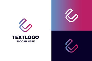 Letter C Abstract Logo Template