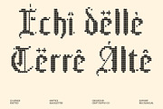 CS Aither Knitted, a Blackletter Font by Craft Supply Co. (Thumbnail 7 of 8)