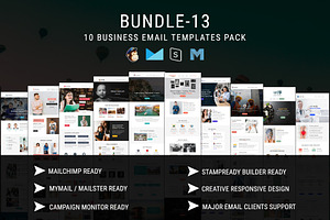 10 Best Email Templates - Bundle 13