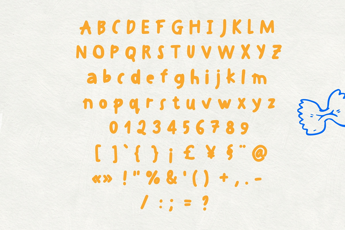 Spaghetti. Handwritten font duo, a Handwritten Font by PaperJamLab (Photo 12 of 14)
