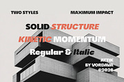 Attik - Brutalist Display Font, a Sans Serif Font by Satriyo Atmojo (Thumbnail 3 of 10)
