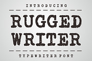 Rugged Writer, a Slab Serif Font by Limited.studio (Thumbnail 1 of 6)