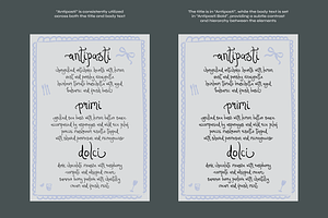 Antipasti // Quirky Script Font