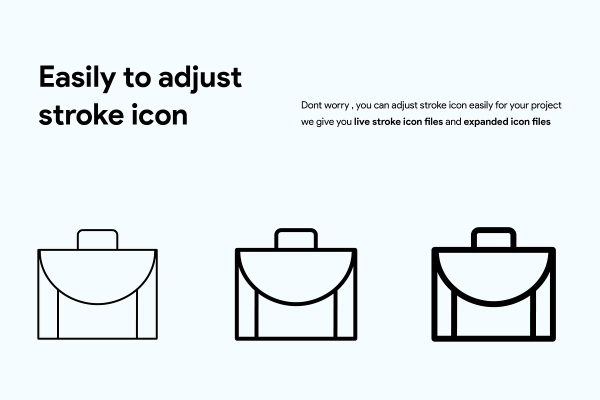 50 Business Line Icons, an Outline Icon by Kawalan Studio (Photo 5 of 9)