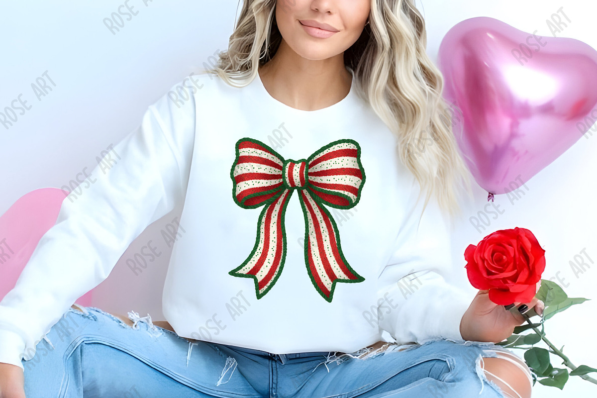 Christmas Coquette Bow Png, a Seasonal Illustration by Rose Art (Photo 5 of 5)
