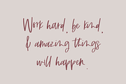 Routinely Script, a Script Font by Beck McCormick (Thumbnail 2 of 10)