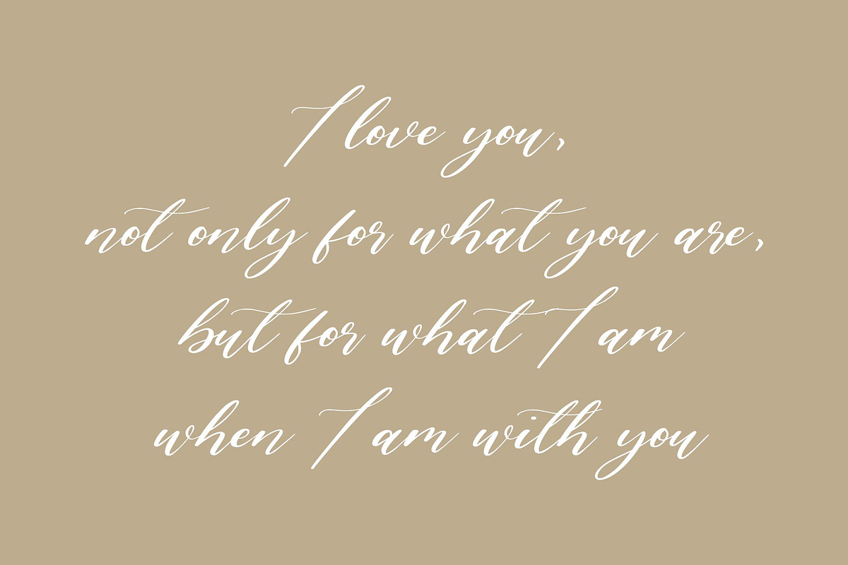 Lavineta Eisley - Calligraphy Font, a Script Font by Balpirick Studio (Photo 3 of 7)