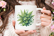 Green Garden Clipart, an Illustration by RobertsArt (Thumbnail 3 of 7)