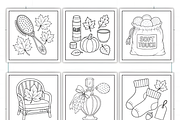 Bold and Easy Cozy Autumn Coloring, a Seasonal Illustration by Coco Bloom (Thumbnail 3 of 3)