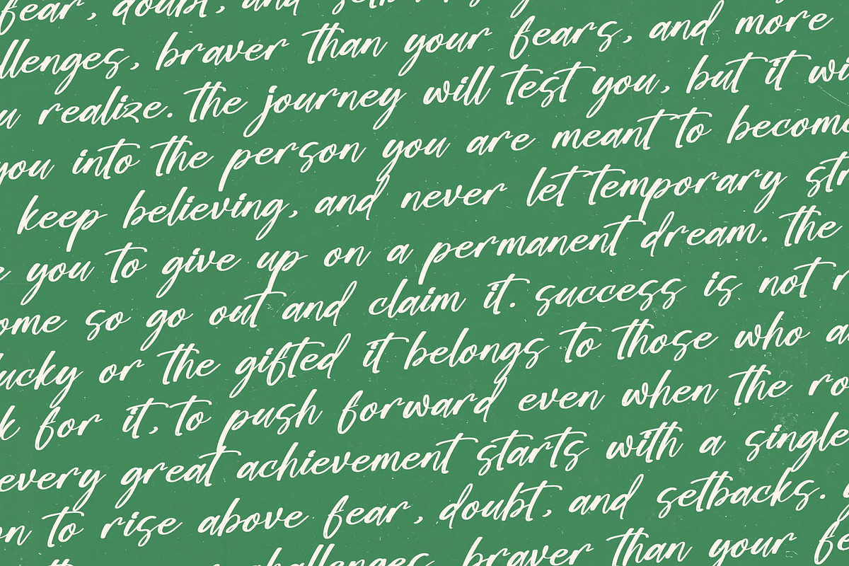 Bombyes Shigter Bold Brush Font, a Script Font by stylishtype.co (Photo 14 of 20)