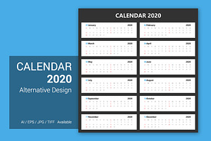 Calendar 2020 Landscape Design