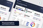 DuitPay.io Financial Admin Dashboard, a Websites & App Template by SquidPixey (Thumbnail 1 of 5)