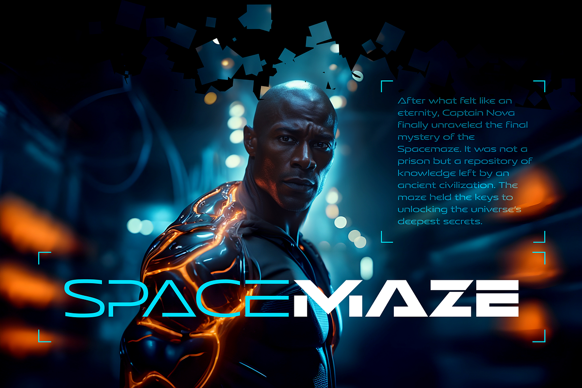 Stellar font family Exelancer Extra, a Sans Serif Font by popskraft (Photo 10 of 10)
