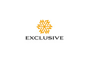 Exclusive Logo Monogram Geometric, a Branding & Logo Template by Signatoro (Thumbnail 1 of 2)
