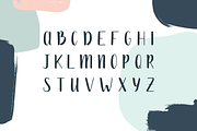 Mona Handwriting Font, a Handwritten Font by Wild Ones (Thumbnail 2 of 7)