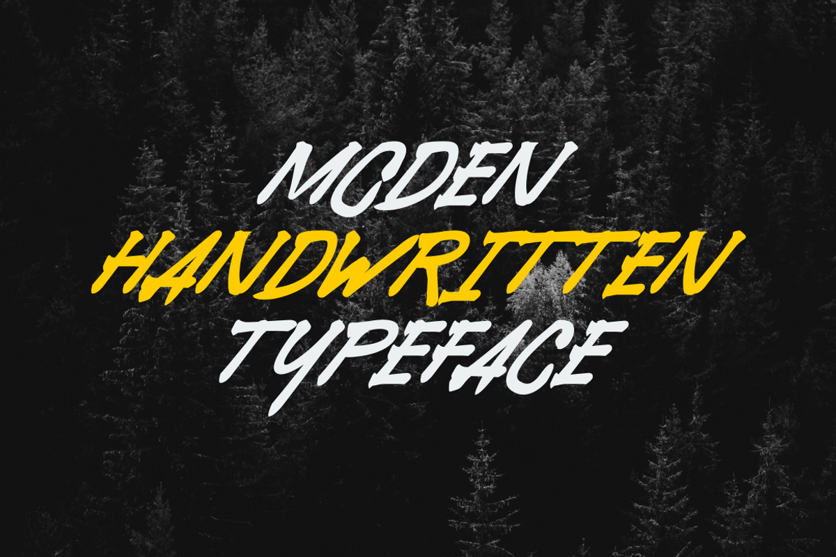 Ghasmen - Font, a Handwritten Font by artchiles_design (Photo 3 of 5)