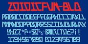ZoidicFun, a Sans Serif Font by Ingrimayne Type (Thumbnail 7 of 9)