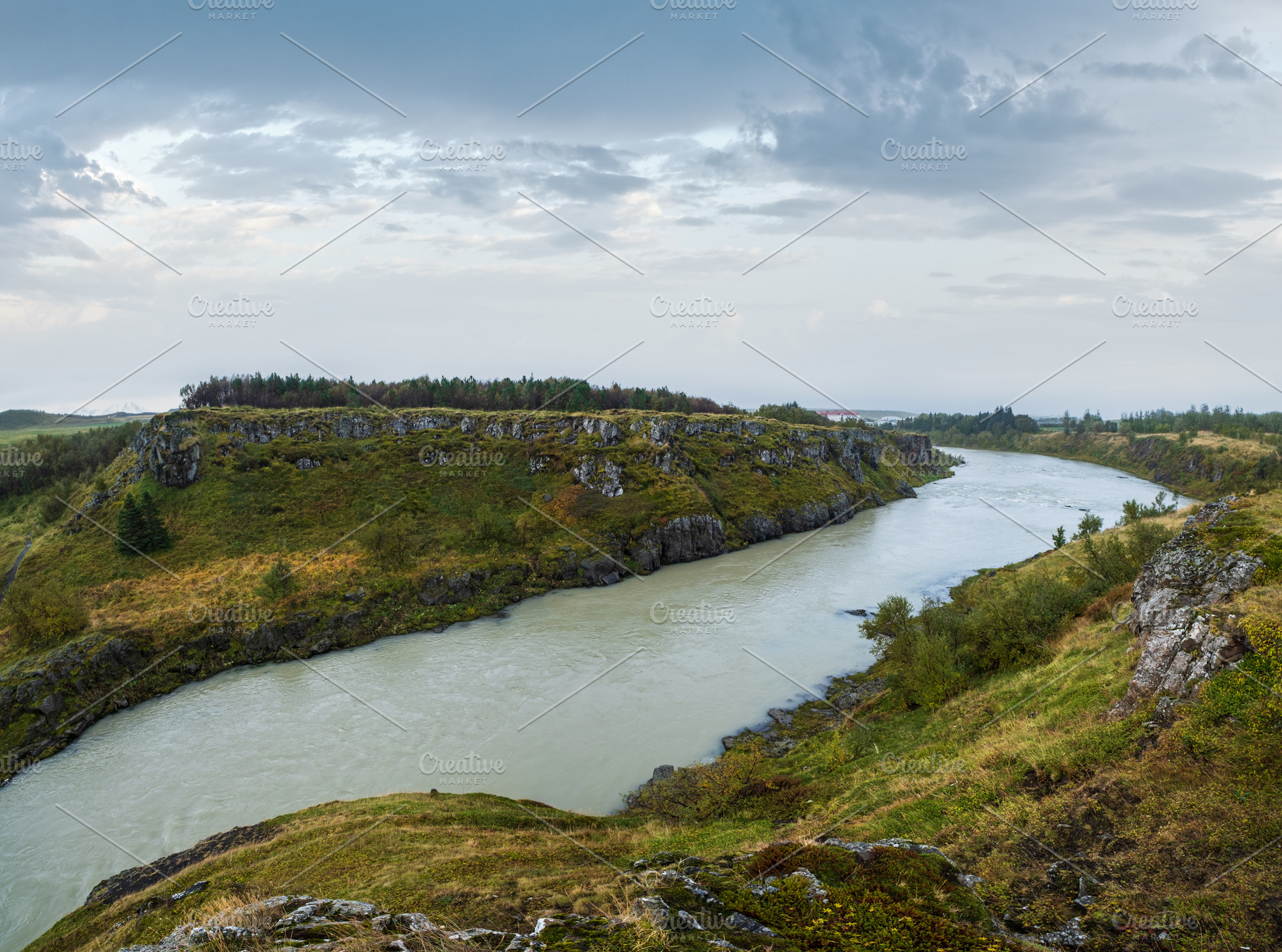 Hrutey island public park near Blonduos town, North-West of Icel, a Nature Photo by YuriyB
