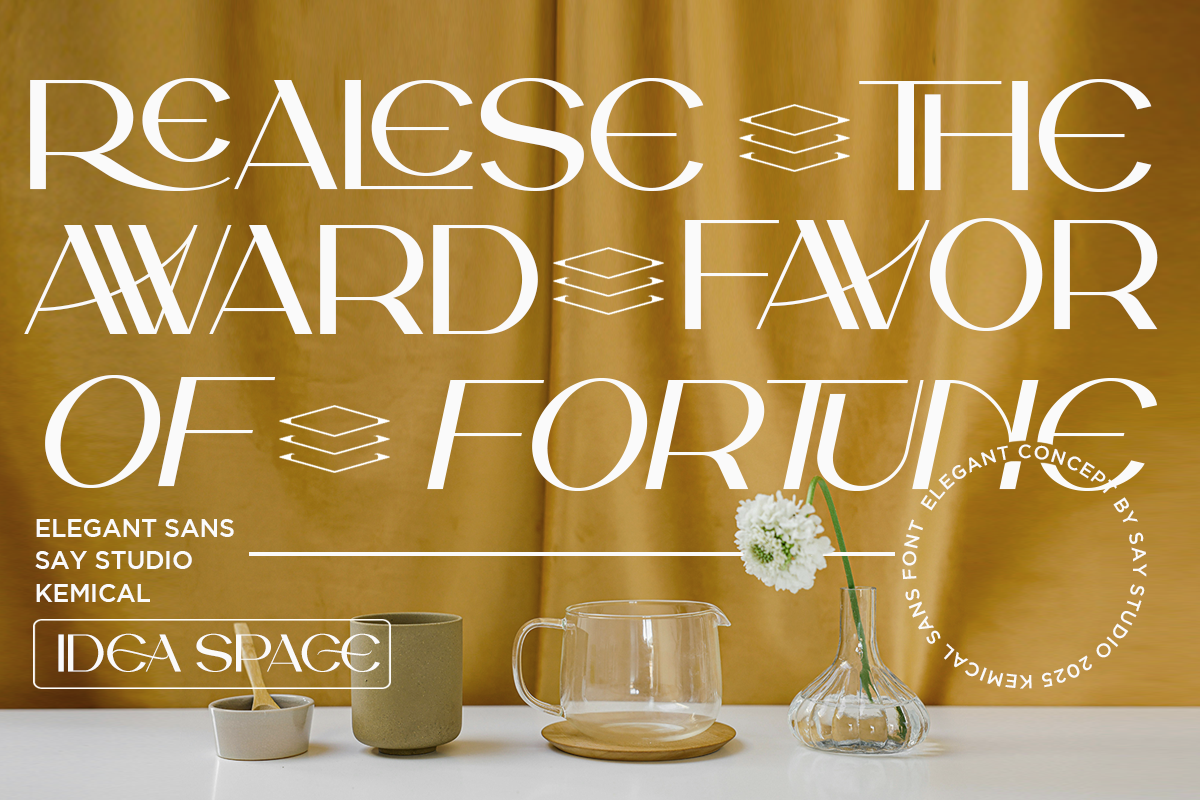 Kemical - Luxury Ligature Sans Font, a Sans Serif Font by Say Studio (Photo 6 of 11)