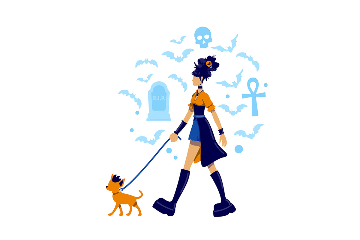Alternative lifestyle SVG characters, a Person Illustration by IMG visuals characters (Photo 32 of 37)