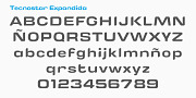 Tecnostar, a Sans Serif Font by Ixipcalli (Thumbnail 4 of 6)