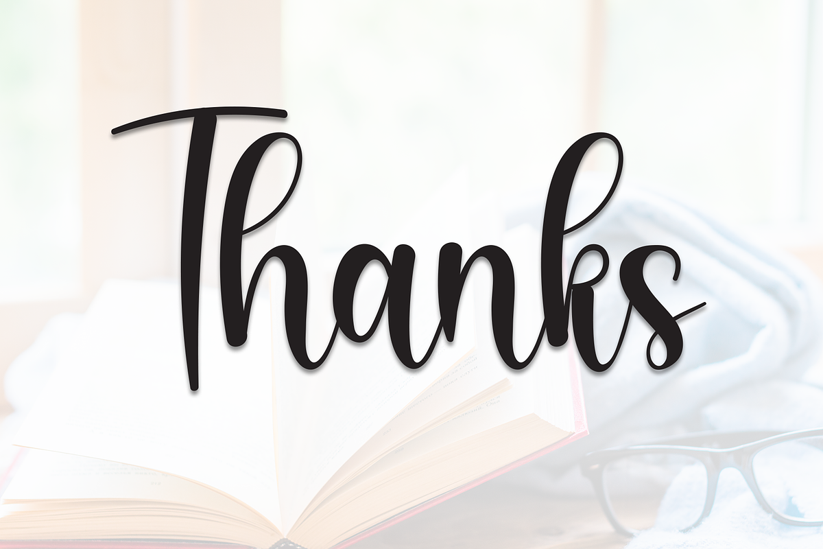 Bookish | Script Font, a Handwritten Font by Scratchones (Photo 8 of 8)