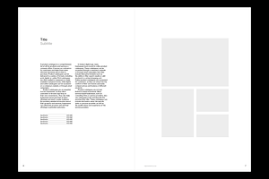 Catalogue Template A4 For InDesign