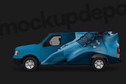 Nissan Nv Cargo PSD mockup, a Mockup by mockupdepot (Thumbnail 5 of 5)
