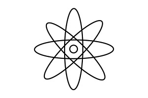 Science icon, an Outline Icon by Elen_Art