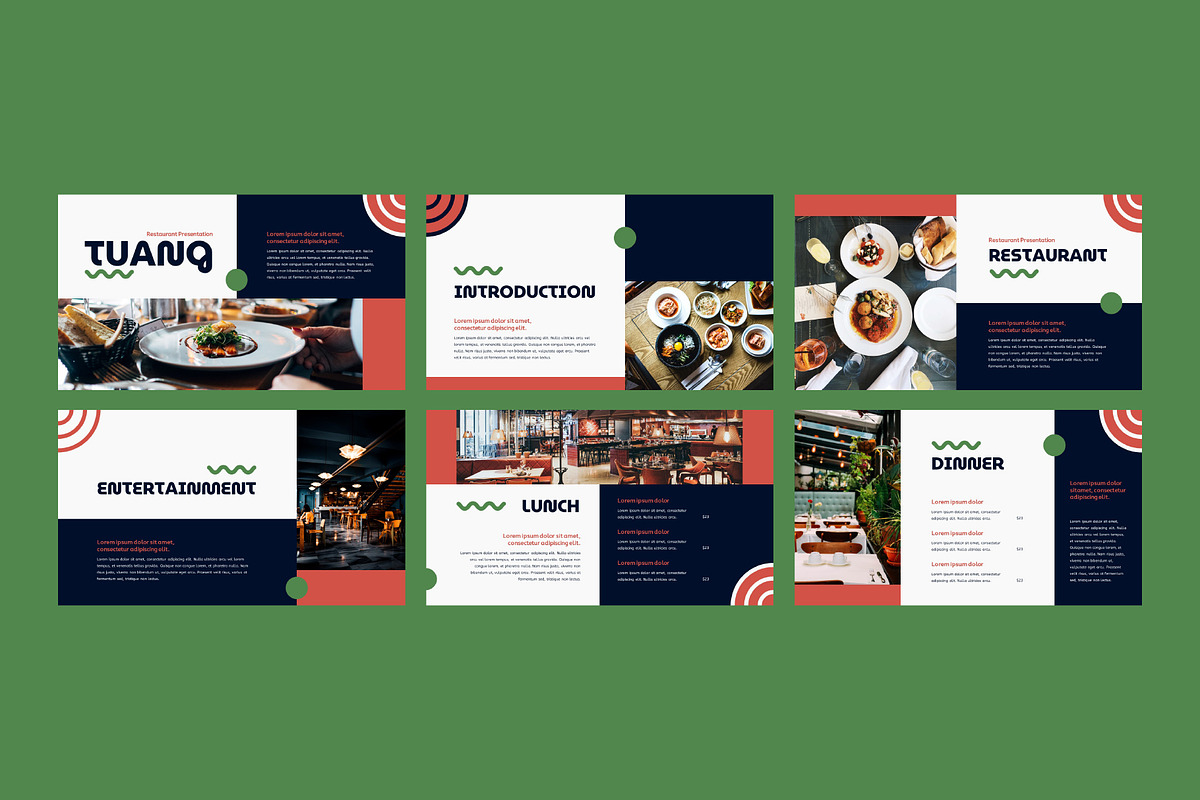 TUANG - Restaurant Keynote, a Presentation Template by Dankudraw (Photo 2 of 6)