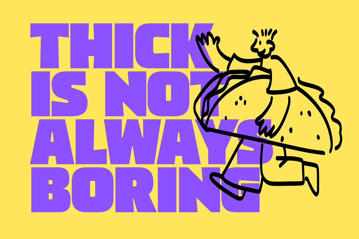 HF Hunos Bold Display Typeface, a Font by 24Design Studios (Photo 4 of 8)