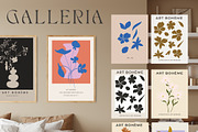 Modern Floral Poster Big Collection, a Texture Illustration by Laras Wonderland (Thumbnail 9 of 27)