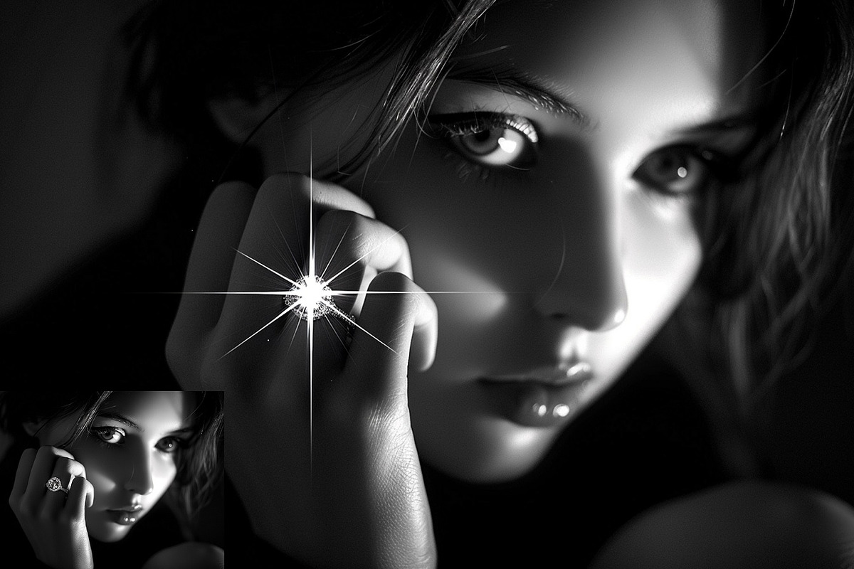 Sparkle Lens Flare Transparent PNG, a Layer Style Add-On by Walllow Creatives (Photo 4 of 8)