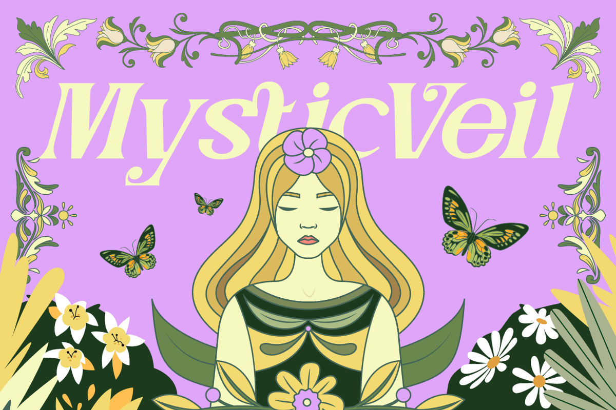 Sanridge - Art Nouveau Typeface, a Serif Font by Artisan Themes (Photo 10 of 11)