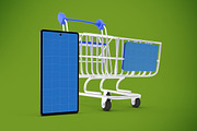 Pixel 6 Shopping Mockup, an Android Mockup by Qaleb Studio (Thumbnail 12 of 13)