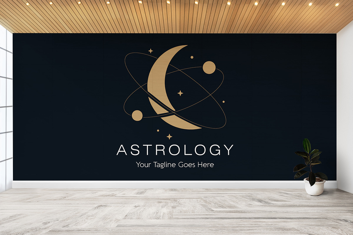 Celestial & Astrology Logo Design, a Branding & Logo Template by YUDesignStore (Photo 8 of 9)