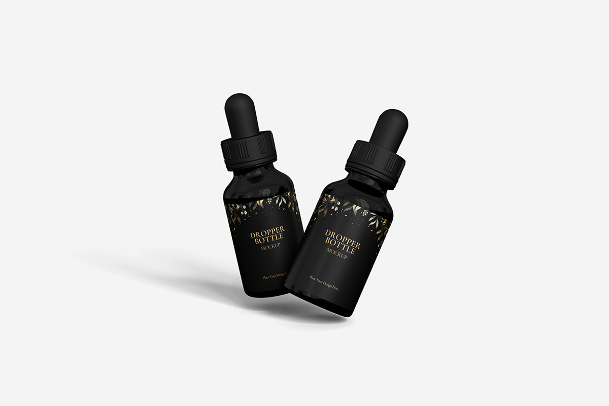 Dropper Bottle Mockup, a Product Mockup by MrLetters (Photo 2 of 5)
