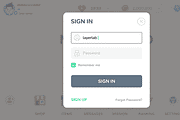 GUI - Mono Round, an UI Kit Template by LAYERLAB (Thumbnail 4 of 32)